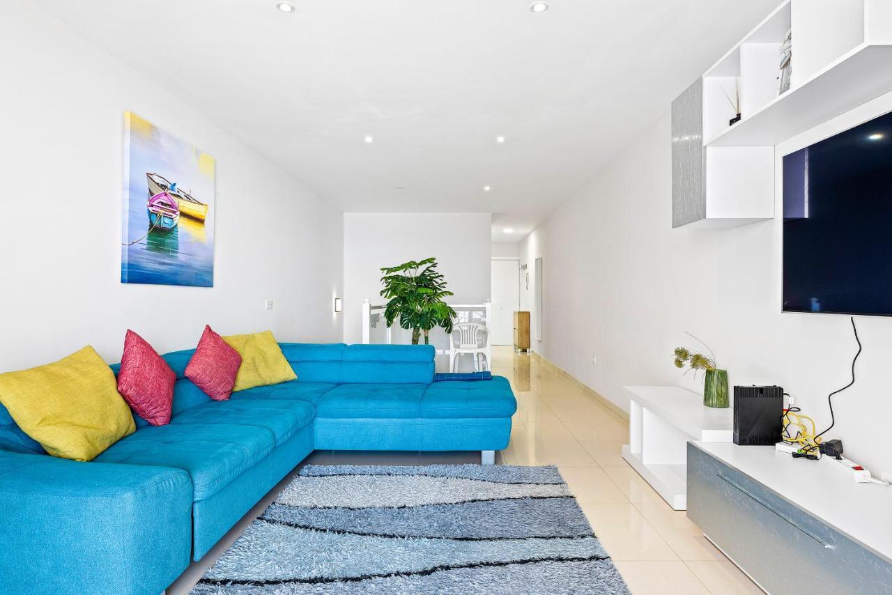 Duplex Ocean View Apartment In Neptuno Puerto de Santiago  Luaran gambar